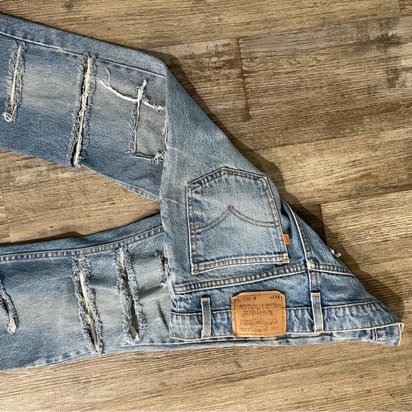 Levis 517 orange tab vintage jeans denim - Picture 4 of 6